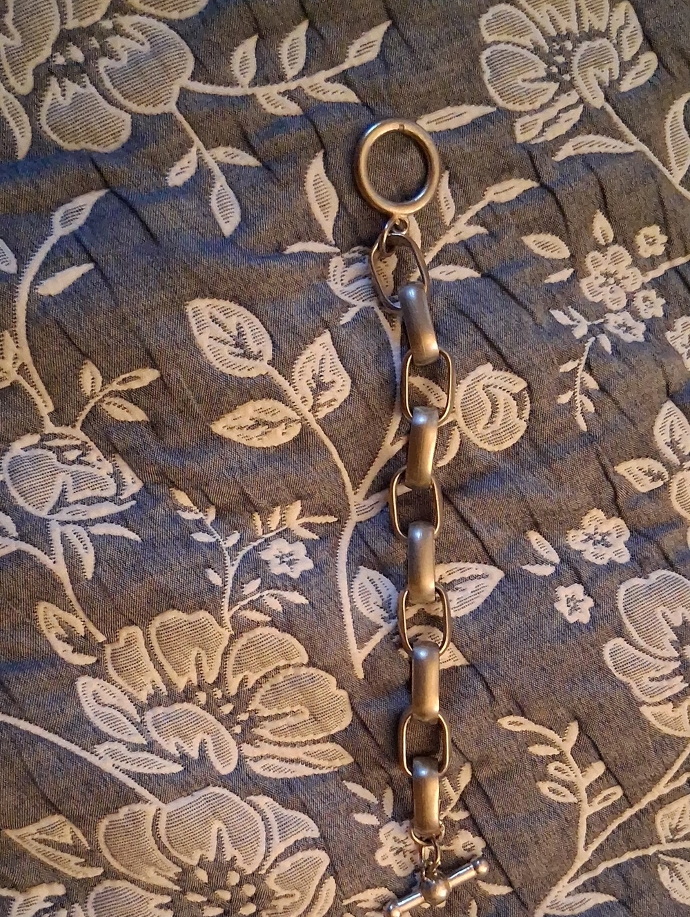 Silver Link Toggle Bracelet - Women Accessories
